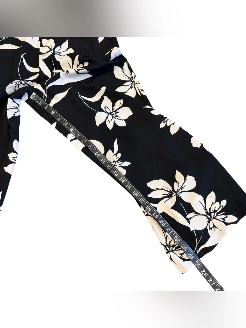 Willow Ryan Floral Tropical Summer Vacation Strapless Wide Leg Jumpsuit Romper S - Picture 14 of 15